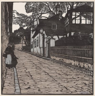 The Therese Krones House, 1902 by Carl Moll