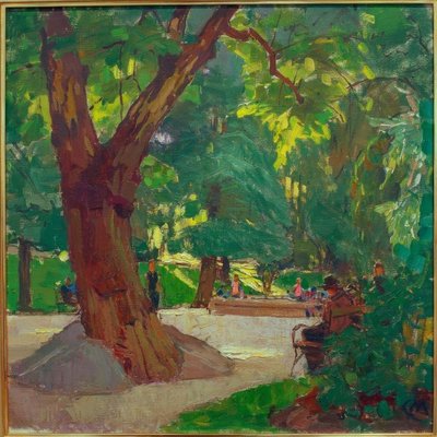 Heiligenstadt Park (Beethoven Park) by Carl Moll