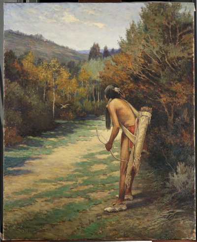 Taos Hunter by Carl Moon