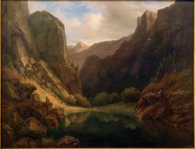Mountain Lake by Carl Morgenstern