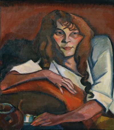 Portrait of a Girl by Carl Moritz Cammerloher