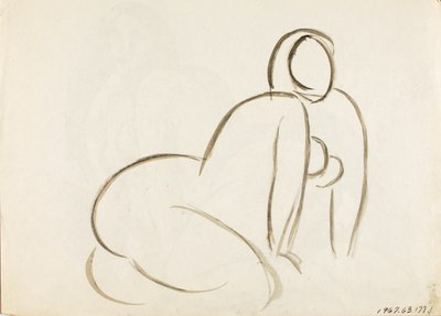Female Nude by Carl Newman