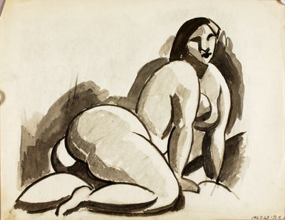 Female Nude by Carl Newman