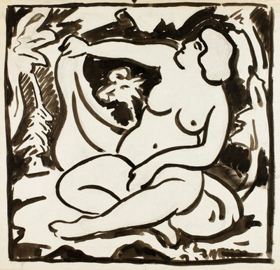 Reclining Nude by Carl Newman