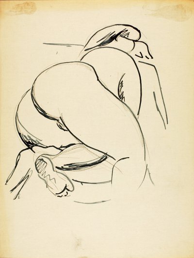 Reclining Nude by Carl Newman