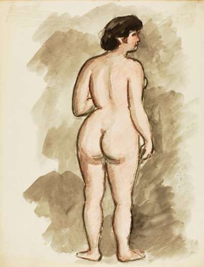 Standing Nude by Carl Newman