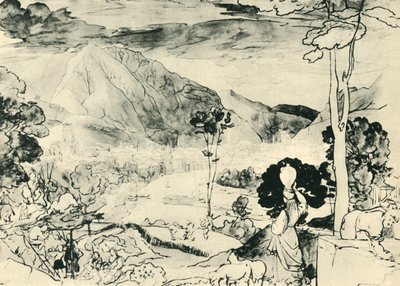 View from Trento by Carl Philipp Fohr