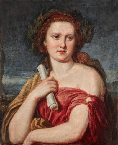 Portrait of a Young Lady (Anna von Lieben?) by Carl Rahl