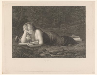 Reading Mary Magdalene by Carl Rahl