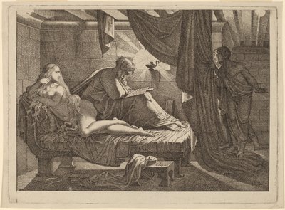 Xenocrates and Phryne by Carl Russ