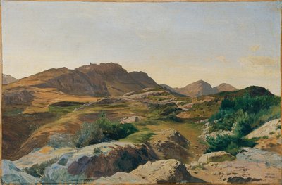 Landscape in the Sabine Hills by Carl Schuch