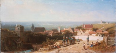 Old Little Town by Carl Spitzweg