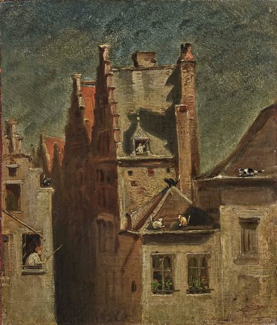 Cat concert by Carl Spitzweg
