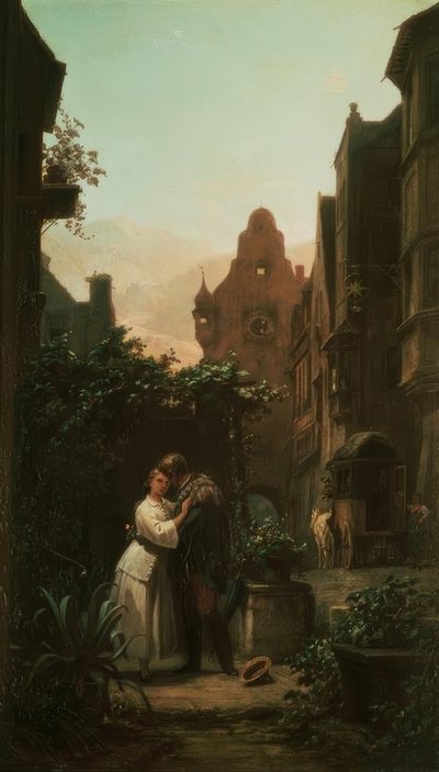 The Farewell by Carl Spitzweg