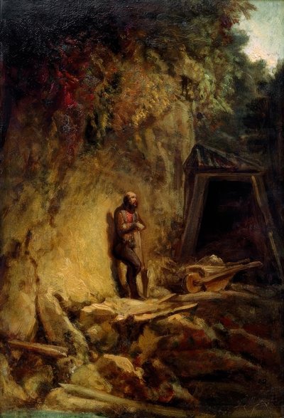 The Miner by Carl Spitzweg