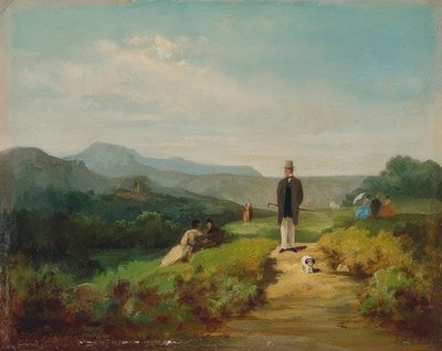 The Squire (The Bachelor) by Carl Spitzweg