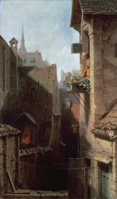 The Hypochondriac by Carl Spitzweg