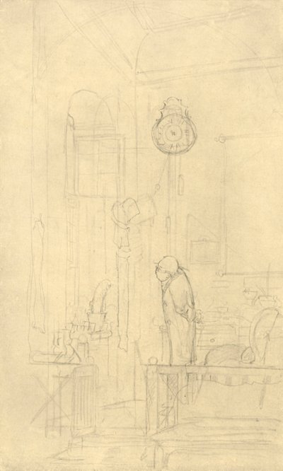 Der Kaktusfreund, mid-late 19th century, c1924 by Carl Spitzweg