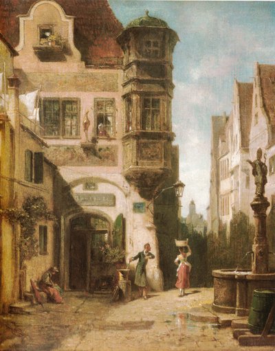 The Lovesick Pharmacist by Carl Spitzweg