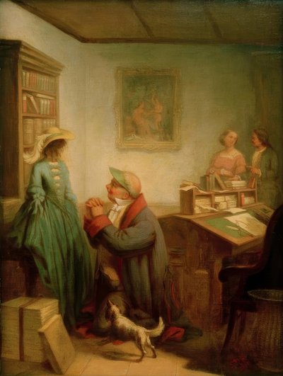 The Beloved by Carl Spitzweg