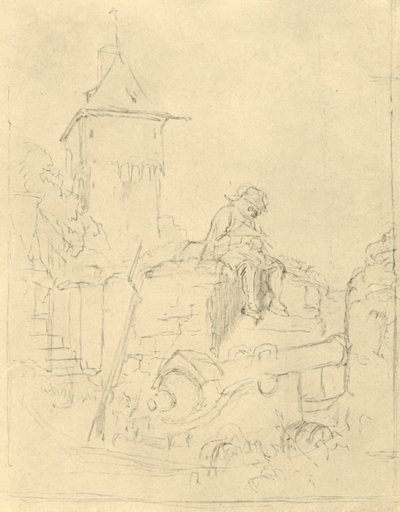 The Sentry by Carl Spitzweg