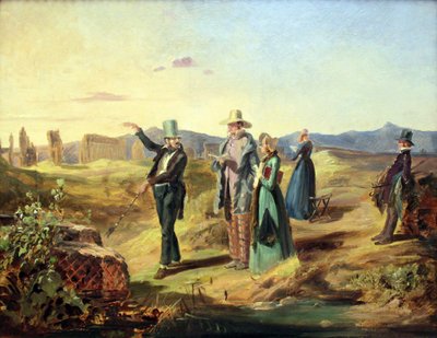 Englishmen in the Countryside by Carl Spitzweg