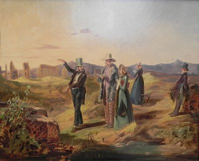 English Tourists in the Countryside by Carl Spitzweg