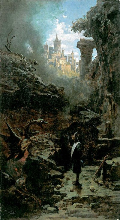 Sorcerer by Carl Spitzweg