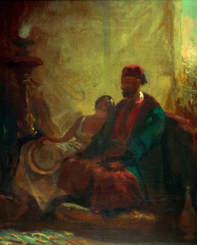 In the Harem by Carl Spitzweg