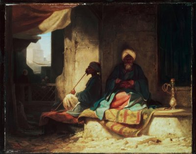 In the Turkish Bazaar by Carl Spitzweg