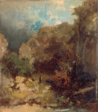 Girl in the Forest by Carl Spitzweg