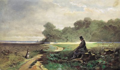 The Sunday Hunter by Carl Spitzweg