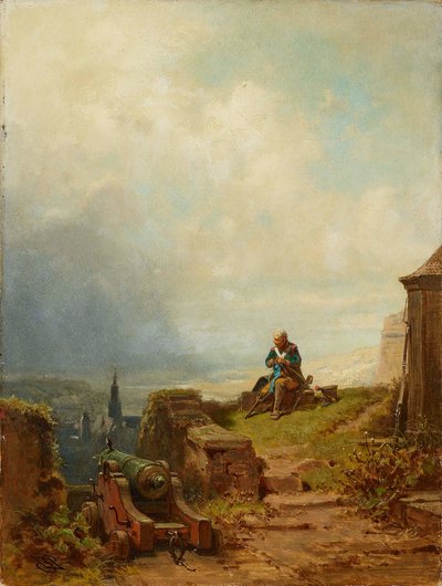 The Veteran by Carl Spitzweg