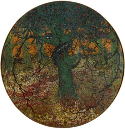 The Tree of Paradise with Snake by Carl Strathmann