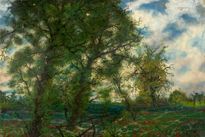 Spring Landscape by Carl Strathmann