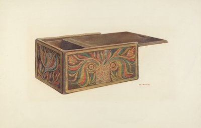 Decorated Box by Carl Strehlau