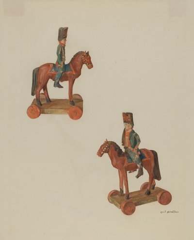 Pa. German Toy Soldier by Carl Strehlau