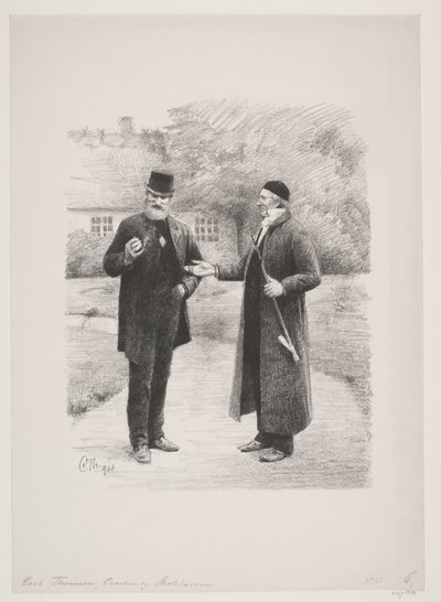 The Priest and the Schoolteacher by Carl Thomsen