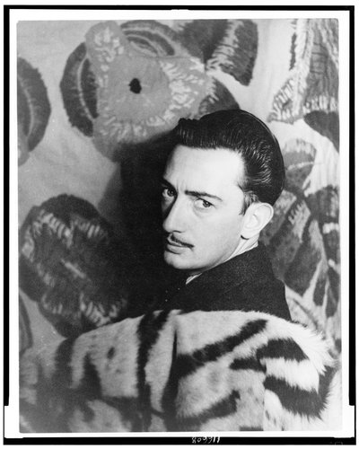 Portrait of Salvador Dali by Carl Van Vechten