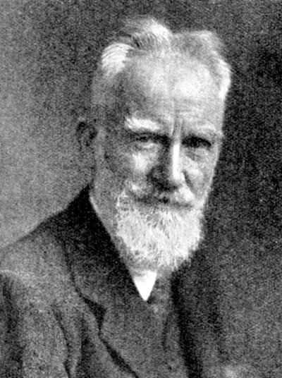 George Bernard Shaw, British dramatist, 1923 by Carl Vandyk