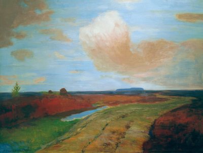 Evening Mood in the Moor by Carl Vinnen