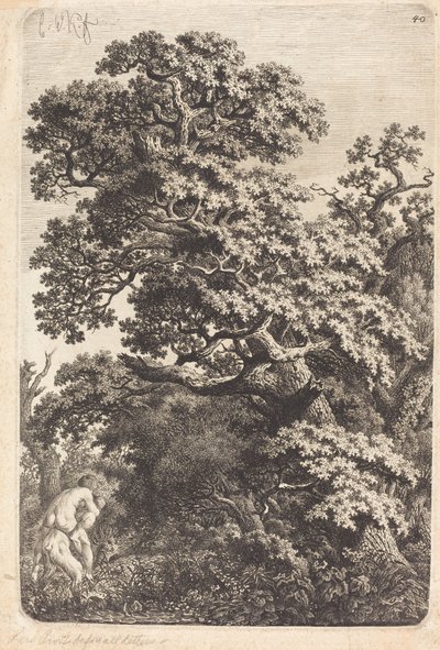 Satyr and Nymph in a Swamp by Carl Wilhelm Kolbe