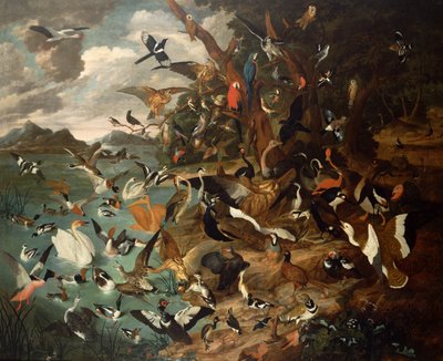 The Parliament of Birds by Carl Wilhelm de Hamilton