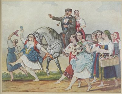 Landlord and his Harem by Carl von Hampeln