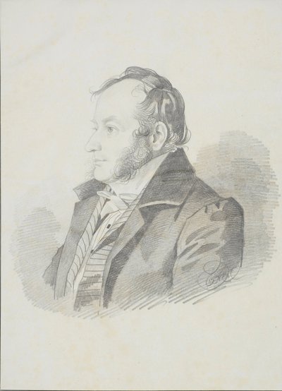 Portrait of E.E. Jungcurt by Carl von Hampeln
