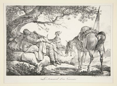 The Sleep of... by Carle Vernet