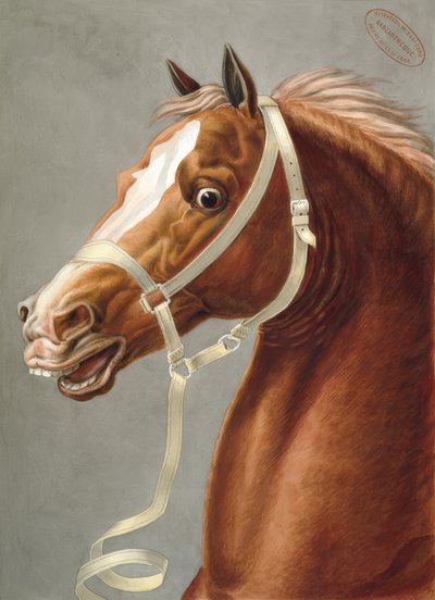 Parade Halter for Cavalry by Carle Vernet