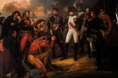 Napoleon in Front of Madrid in 1808 by Carle Vernet