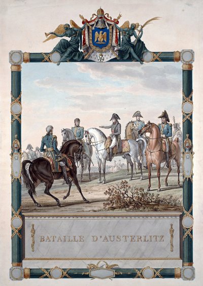 The Battle of Austerlitz on December 2 by Carle Vernet
