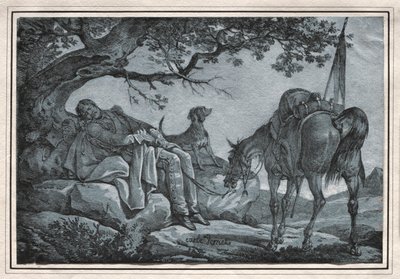 The Sleeping Soldier by Carle Vernet